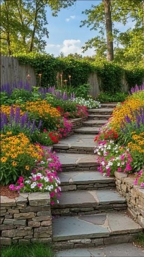 Explore Together: How to Create a Beautiful Stone Flower Bed for Your Garden!