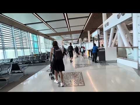 Honolulu Airport HNL Mauka Concourse A Gates Walk Through September 18, 2025