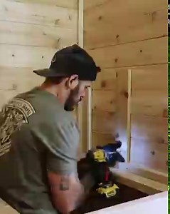 Building a sauna inside an old shed | Mr. Build It