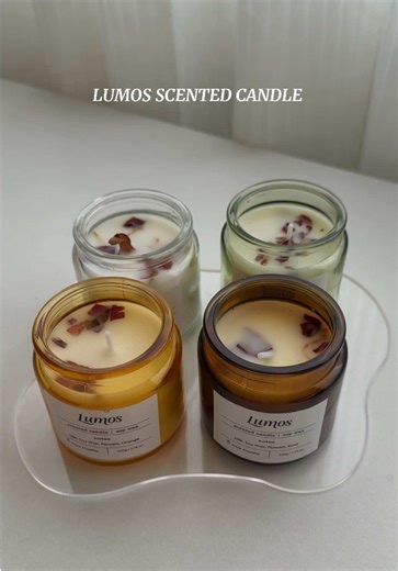 LUMOS SCENTED CANDLE: A Treat for Your Senses