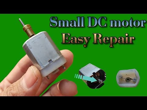 Small Dc Motor Repair : 3v Dc Motor Fix