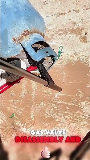 Liquefied gas valve tool tips 🔧🛢️ #shorts