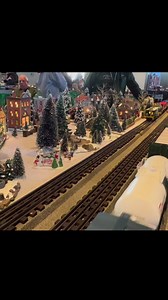 Model Train in winter Wonderland last year #modeltrains | Train Lovers