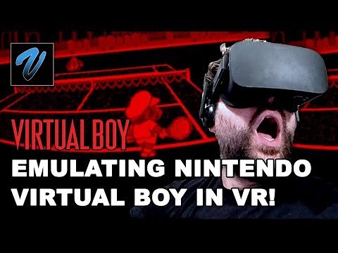 Emulating Virtual Boy on Oculus Rift VR! // VBjin Emulator OVR