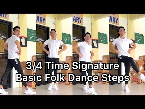 Basic Folk Dance Steps (3/4 Time Signature) | Waltz, Cross Waltz, Etc.