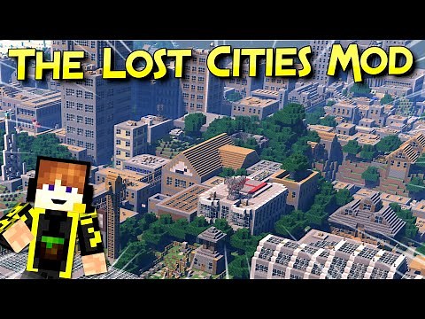 The Lost Cities Mod | Las Ciudades Perdidas | Forge | Minecraft 1.16.4 - 1.12.2 | Review En Español