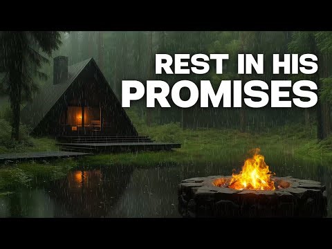 Rest Peacefully in God’s Promises | Sleep with Soothing Scriptures & Rain