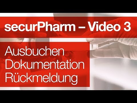 awinta - awintaONE - Video 3: Ausbuchen, securPharm Dokumentation, Rückmeldung