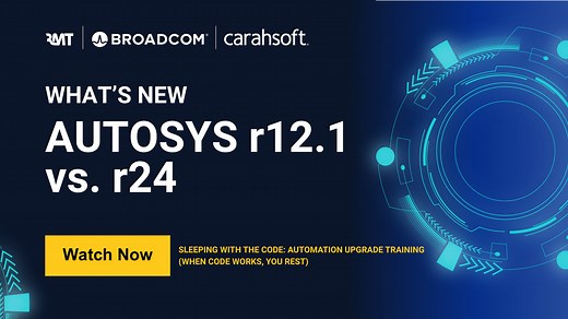 What's New in AutoSys r12.1 vs 24: The Transition You Can't Miss [Upgrade Training]