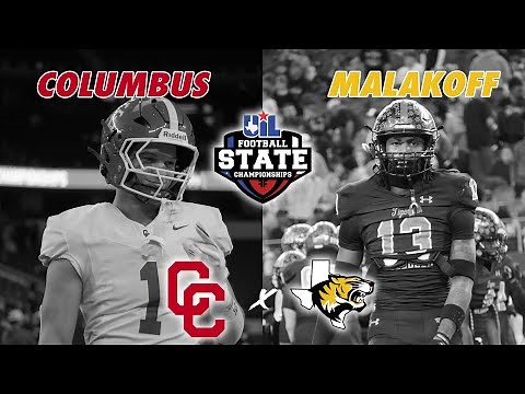 #TXHSFB #4 Columbus vs #1 Malakoff 3A DI STATE CHAMPIONSHIP 2024 Texas High School Football Playoffs