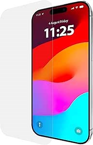 Case-Mate iPhone 15 Pro Max Screen Protector - 6.7 Inch - Anti-Scratch Tempered Glass with Shatter Protection - Durable 9H Glass with Touch Sensitivity, High Clarity, Case Friendly, Easy to Apply