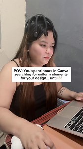 1.9M views · 23K reactions | Using uniform elements for your Canva design #canvadesign #canvaelements #canvakeywords #uniformelements #canvatemplate | Jecka Anaya | Facebook