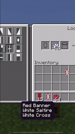 Minecraft Flag Banner Tutorial: Imperial Japanese Army #minecraft #shorts