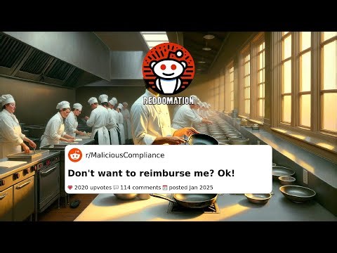 Don't want to reimburse me? Ok!