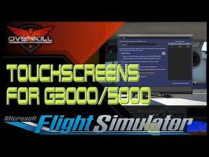 Using A TouchScreen With The Garmins In MSFS