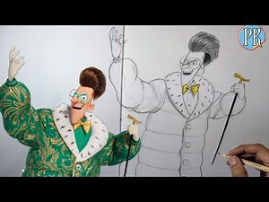 how to draw MAXIME Le Mal || Despicable Me 4 easy