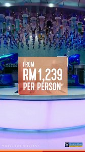 Escape to paradise aboard the Anthem Of The Seas! ✨ Enjoy a memorable voyage with endless activities and fun for the whole family. Seas this amazing deal now from just RM1,239 per person! 😍🛳️ *Terms & Conditions Apply | Golden Destinations