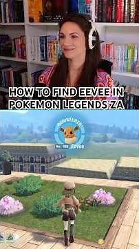 the ONLY eevee spawn in Pokemon Legends ZA | #pokemonlegendsza #pokemonza