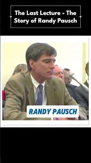 🥹 The Last Lecture: The Moving Story of Randy Pausch #booksummary