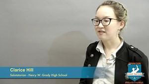 We’re so proud of the Henry W. Grady scholars! Valedictorian and STAR student Kavi Jakes and Salutatorian Clarice Hill are so incredible! #APSGrad2020 is #worththewait! 🎓 | Atlanta Public Schools