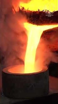 The Process of Making the Forbidden Mirror of Japan. #shorts #short