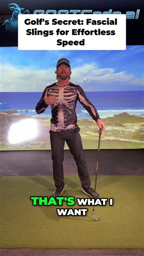 Unlock effortless golf speed! Stretch fascial slings & power from your core, not muscles. #GolfTips #GolfSwing #Fitness #GolfTips #GolfSwing #Fitness #GolfDrills #SportsScience