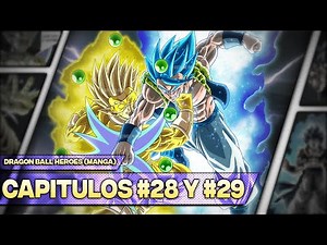 Dragon Ball Heroes (Official Manga) - Chapters 28 and 29 | Gogeta Blue vs Hearts Universal