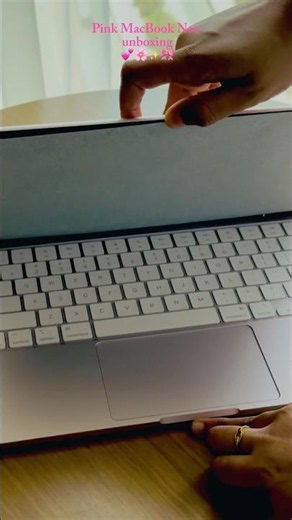 Apple MacBook Neo A18 Pro Unboxing ⚡ So aesthetic!