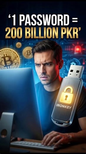 Just one password could make him a billionaire!