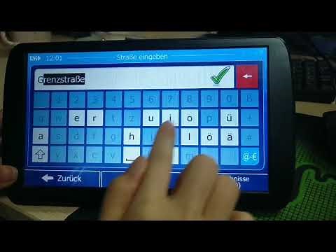 AWESAFE Navigation - Distanz, Tempo, Ankunftszeit einstellen