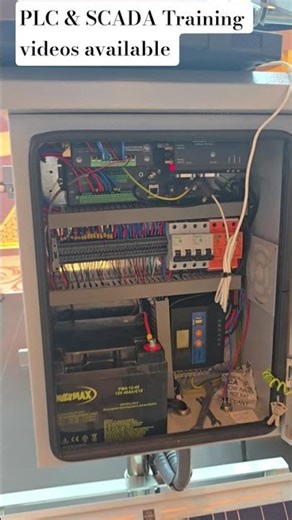 Control Panel #plc #scada #panel #training