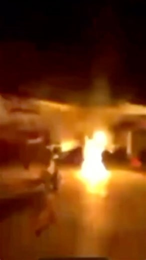 A Su-30SM and a Su-27 burned at the Lipetsk-2 airfield. #russia #lipetsk #news #sbu