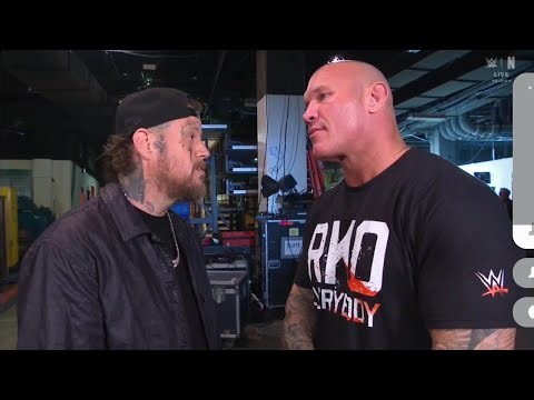 Randy Orton apologizes to Jelly Roll backstage - WWE Smackdown 20/03/2026 (In Spanish)