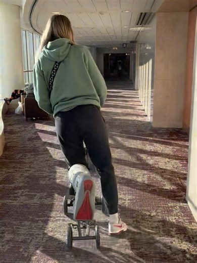 Karlie Samuelson on Instagram: "Surgery Round 2 ✅ officially screw-less! huge step in my recovery journey. thank you @mayoclinic for the great care. grateful, hopeful, & excited for what’s to come. patience has become a close friend of mine. also thanks for sticking with me babygirl (@ my scooter). & thanks to my mom for coming with me. now we both have a screw loose 😉"