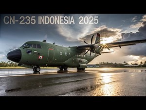 2025 CN-235 Indonesia The Most Advanced Domestically Made Military Aircraft Ever Built by Indonesia!