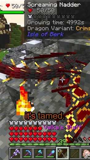 Taming Dragons and Missing Egg #minecraft