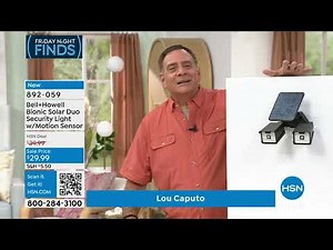 Bell+Howell Bionic Solar Duo Security Light with Motion ...