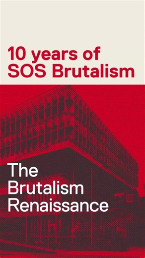 #SOSBrutalism on Instagram: "The Brutalism Renaissance Marking ten years of SOS Brutalism, we look back at how the topic of Brutalism has evolved in recent years: before SOS Brutalism was born, KIT @architekturtheorie and @wuestenrotstiftung organised a big conference in Berlin in 2012, where numerous renowned scholars discussed Brutalism. Since our online campaign and database were launched at the end of 2015, we have not been the only ones actively involved in the mission of preserving and app