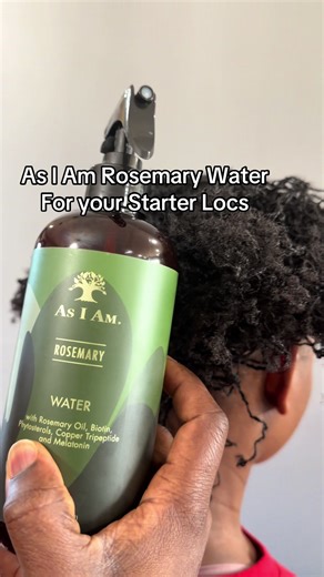 Best Water-Based Spray for Starter Locs: AS I AM