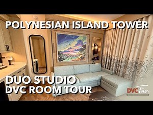 First Look: Disney’s Polynesian Island Tower Duo Studio Room Tour!