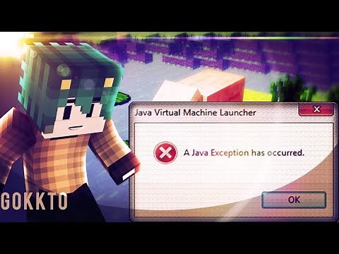 Solucionar Error "A JAVA EXCEPTION HAS OCCURRED" Y "A JNI ERROR HAS. . ." Minecraft 1.8+ FUNCIONANDO