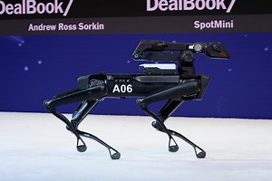 Boston Dynamics showcases gymnastics robot, puts robot dog "Spot" up for sale