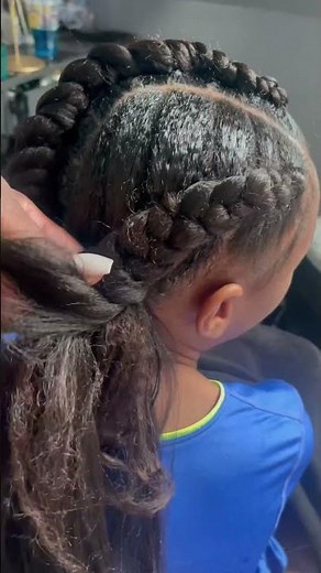 2 Jumbo Braids Tutorial *Rubber band Method*