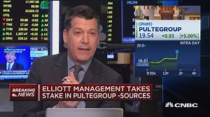 Elliott Management takes stake in PulteGroup -Sources