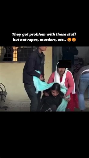 Gujarat Ambassador on Instagram: "lesbian couple in rural india marry after secretly dating for 5 years, family gets the shock of their life, drag them to police státion"