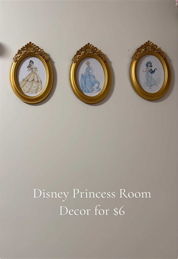 Disney Princess Room Decor Ideas under $6