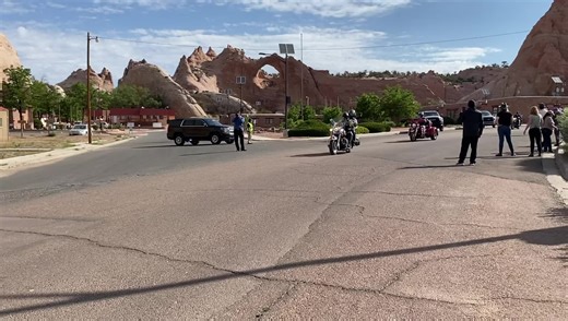 24K views · 752 reactions | Leaving Window Rock, Saturday morning June 11th Annual Lori Piestewa Navajo Hopi Honor Ride | Navajo Hopi Honor Riders | Facebook