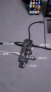 216 reactions · 11 shares | Upgrade your workspace with our sleek, USB C Hub 8 in 1 Multiport Adapter.With 8 ports and 4K speed! ✨ Connect and go! #Technology #Giftideas #USB-C-Hub #8-In-1 #Micropack | Micropack Global - Digitally Yours | Facebook