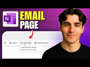 How To Email A Single Page In OneNote (Tutorial 2026)