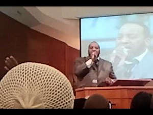 Marvin Sapp Singing his new song "My Testimony"